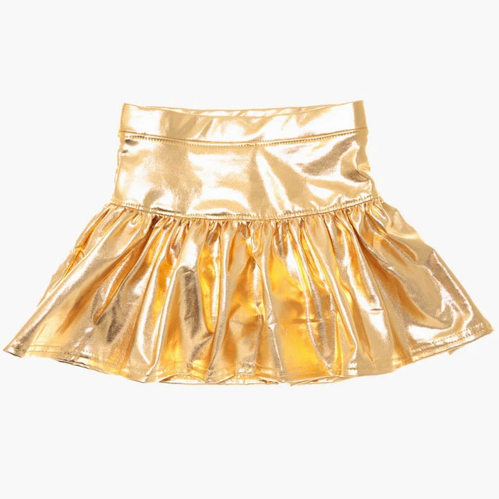 Holiday Metallic Skorts