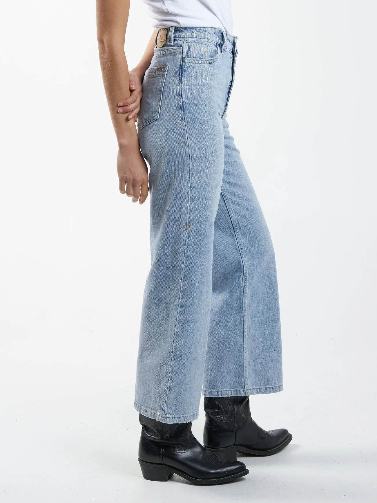 Holly High Rise Wide Jean - Endless Blue