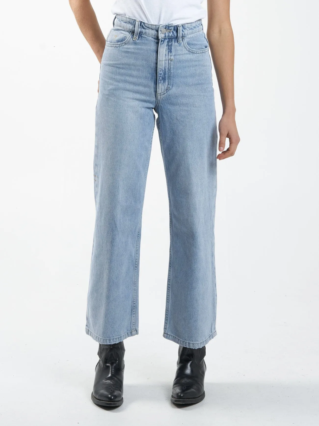 Holly High Rise Wide Jean - Endless Blue