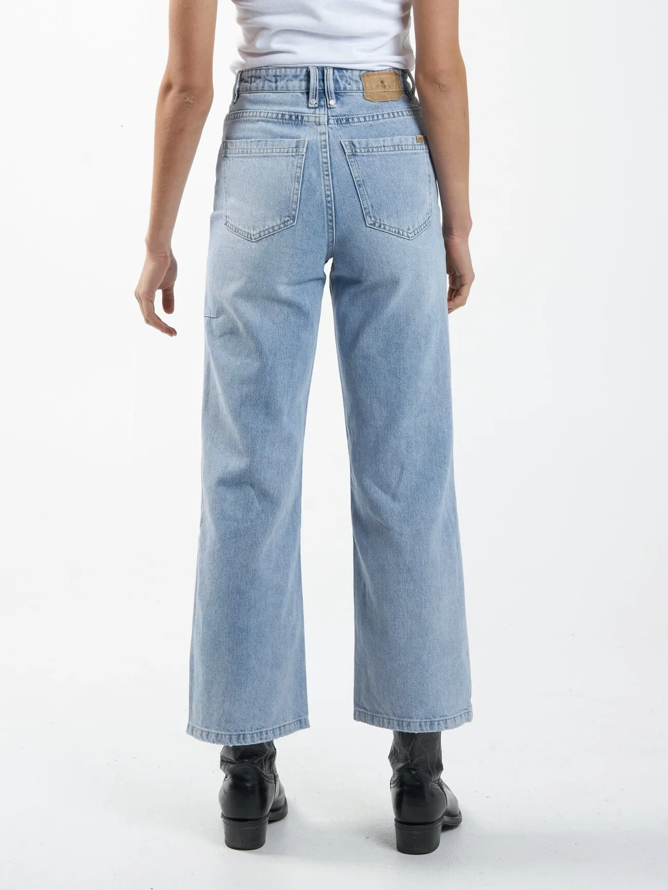 Holly High Rise Wide Jean - Endless Blue