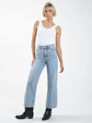 Holly High Rise Wide Jean - Endless Blue