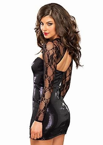 In The Mood Sequin Mini Dress