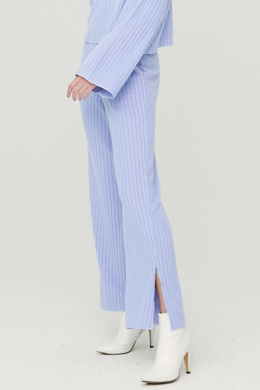 Janet Slit Relaxed Fit Pants