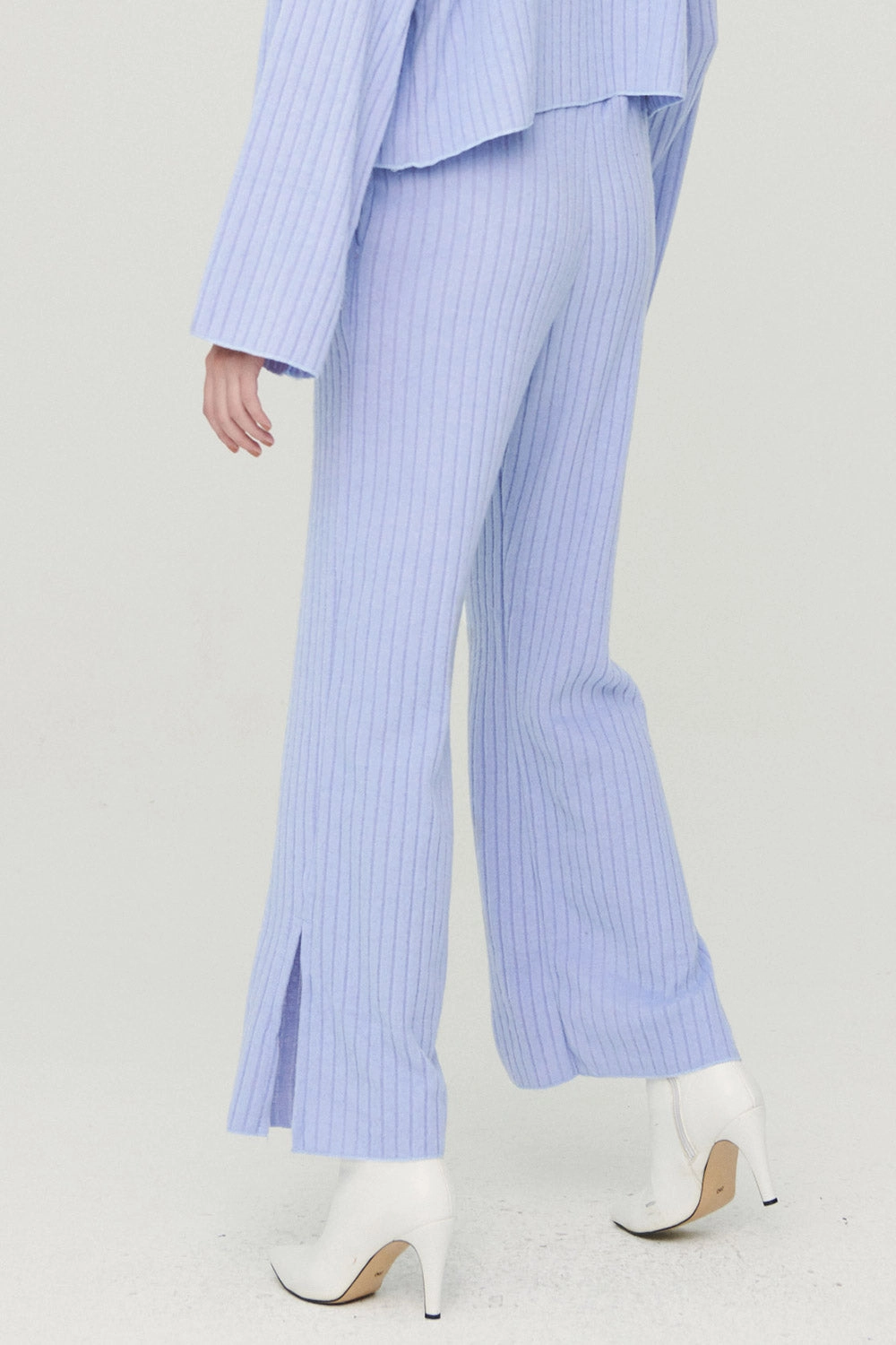 Janet Slit Relaxed Fit Pants
