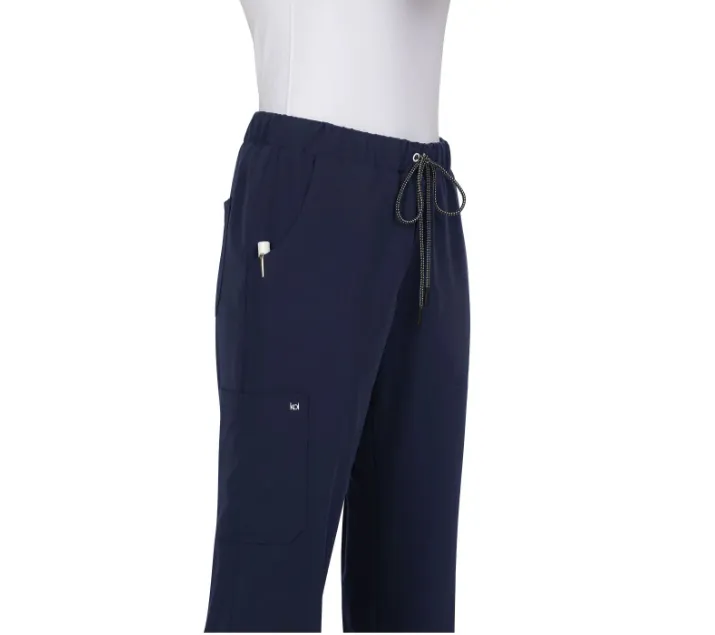 koi Women's Everyday Hero 5 Pocket Scrub Pant_Navy