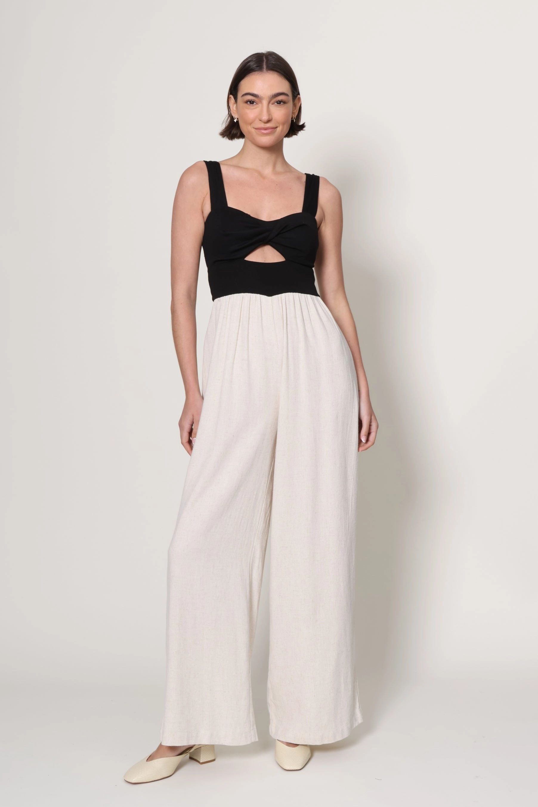 Kris Linen Jumpsuit