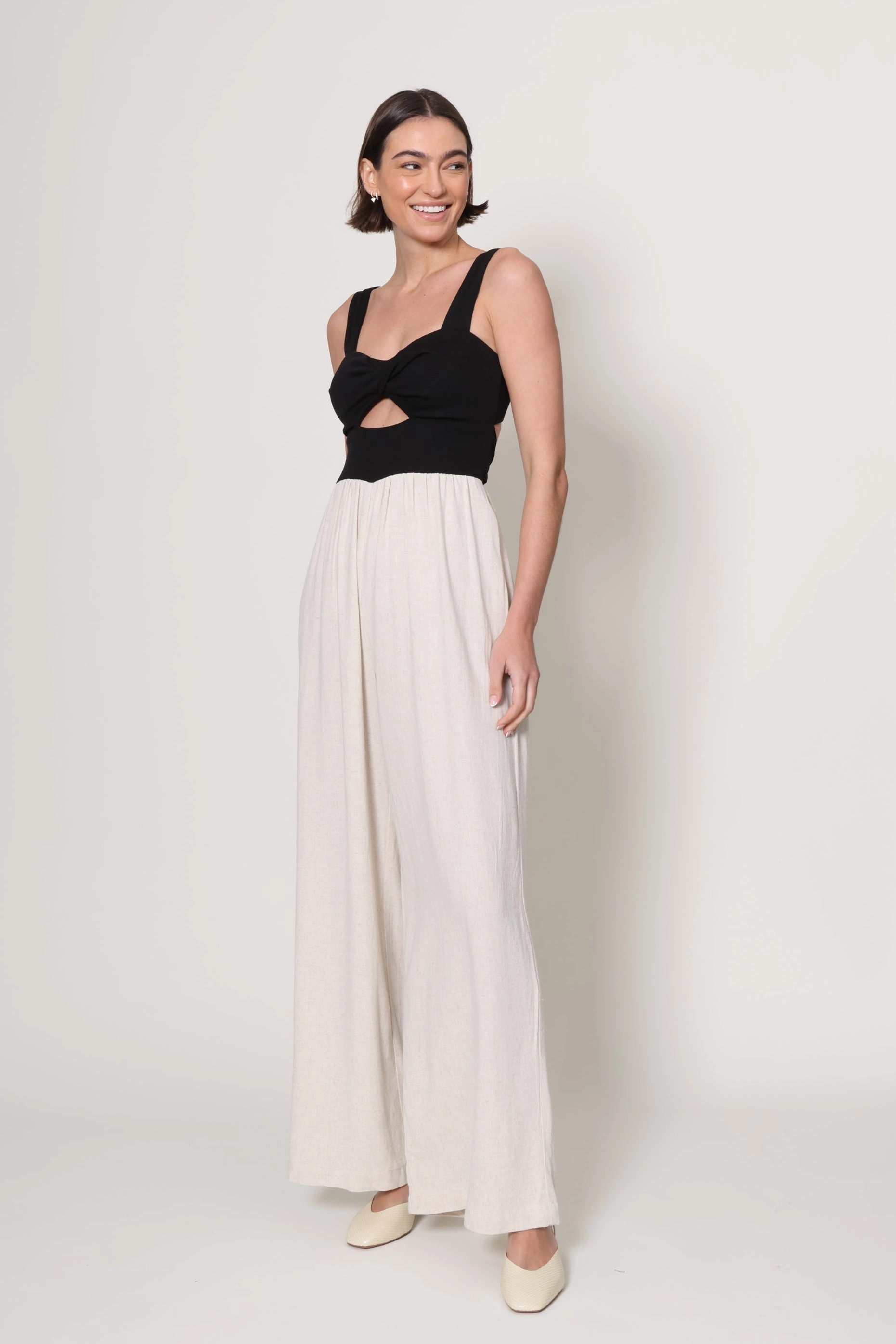 Kris Linen Jumpsuit