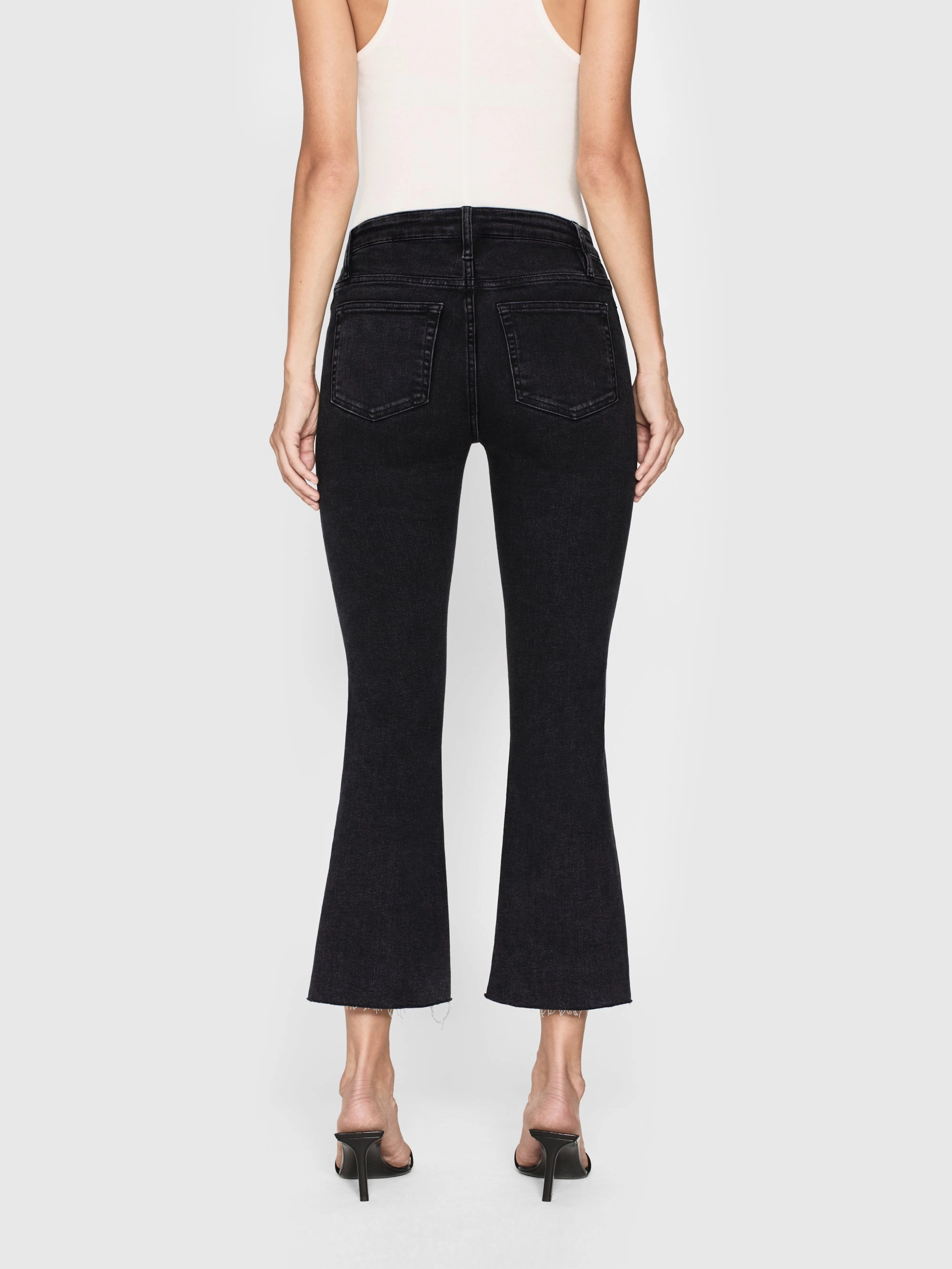 Le Crop Mini Boot -- Radio Cascade Hem