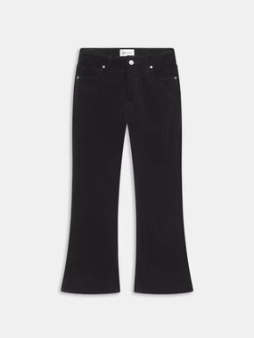 Le Crop Mini Boot Corduroy -- Black