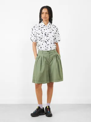 Long Walking Shorts Sage Green
