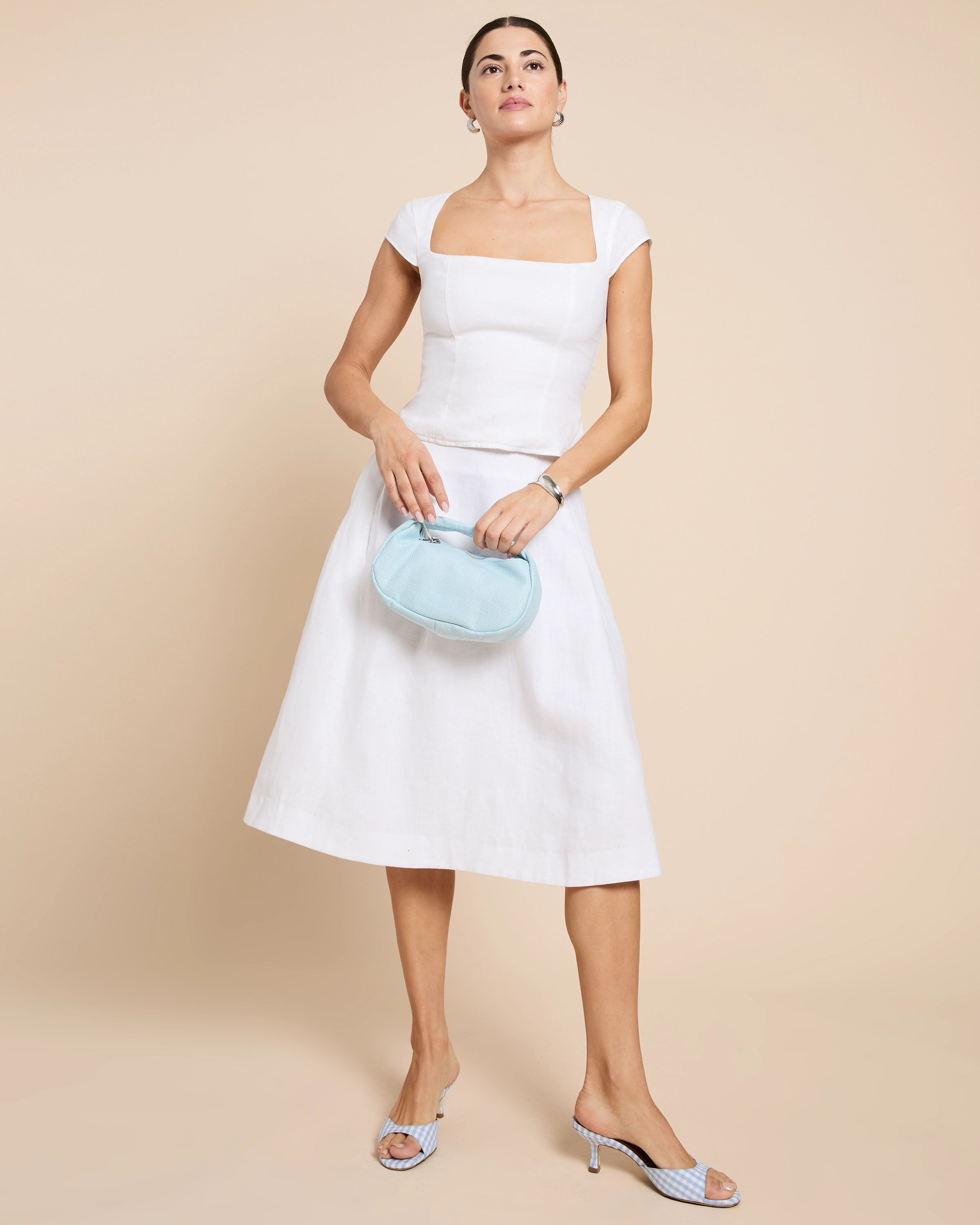 Lucie Linen Skirt
