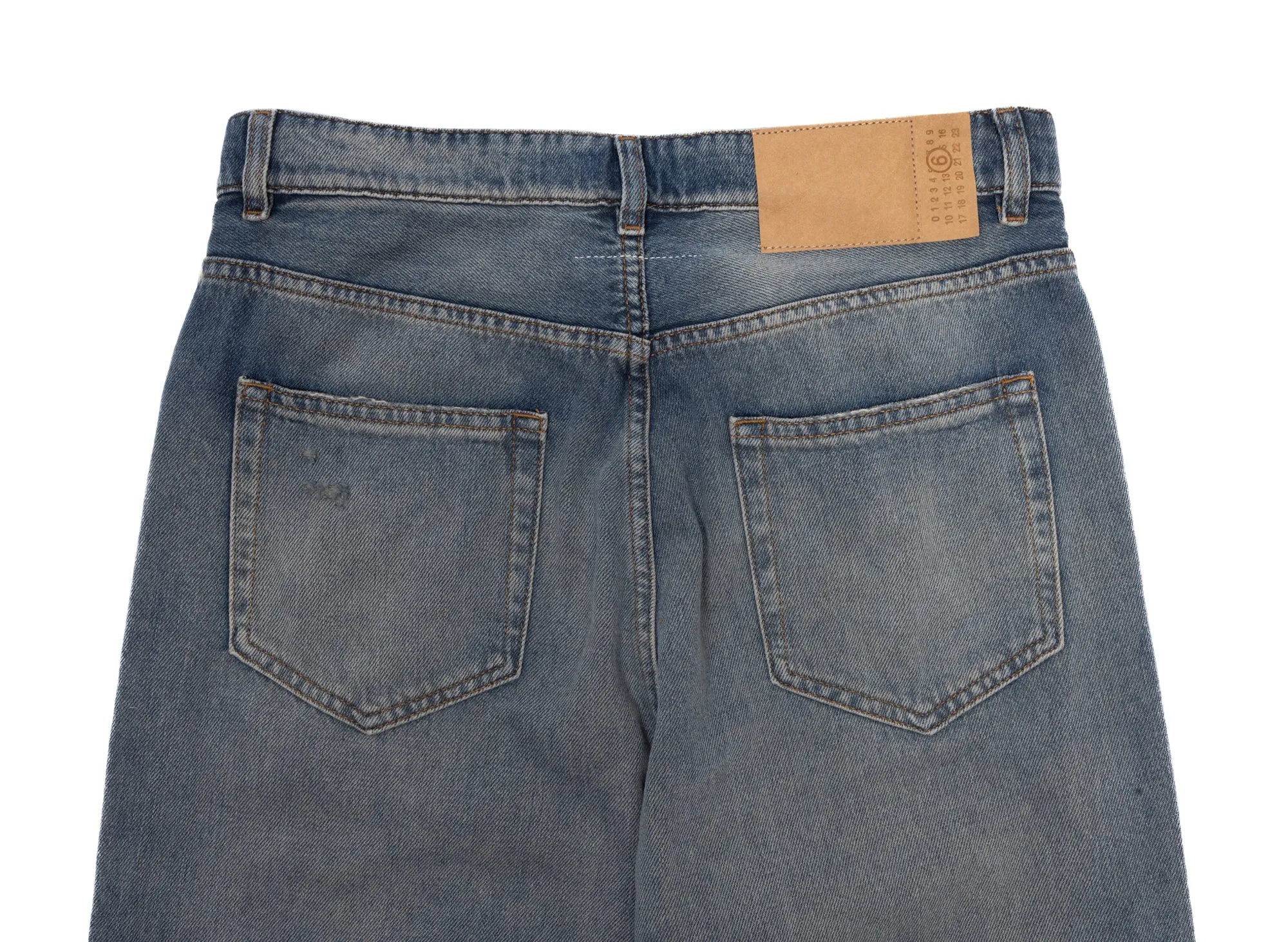 Maison Margiela MM6 Distressed Denim Jeans xld