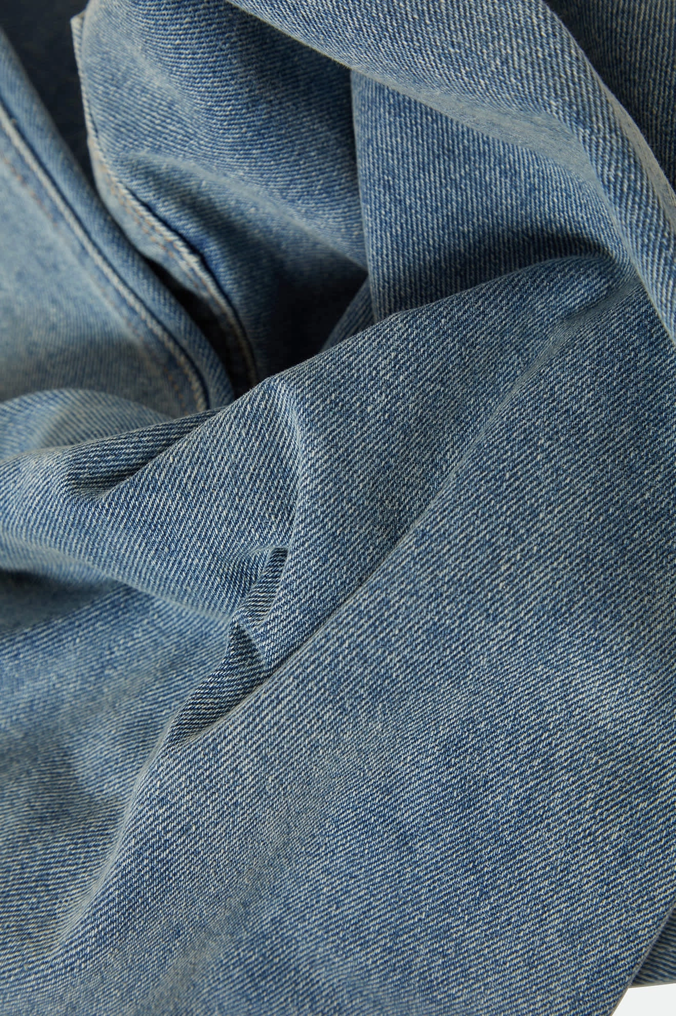 Margo Cropped 5-Pocket Pant - Light Denim