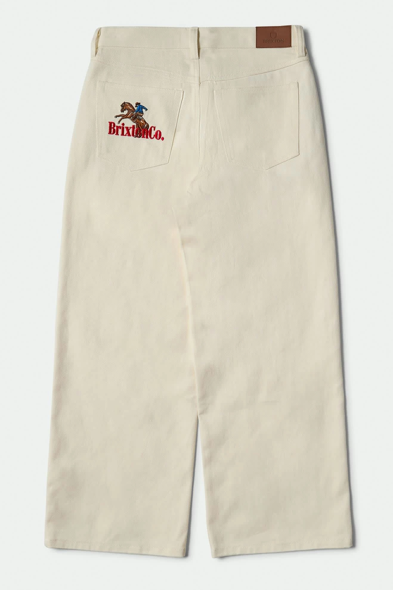 Margo Cropped 5-Pocket Pant - Off White