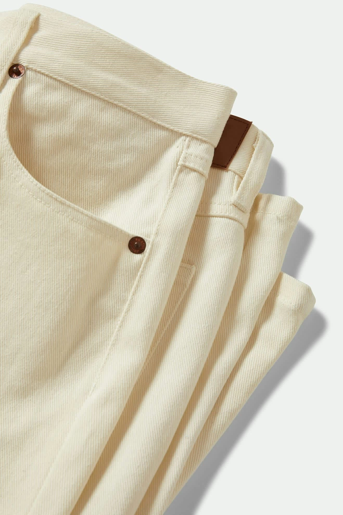 Margo Cropped 5-Pocket Pant - Off White