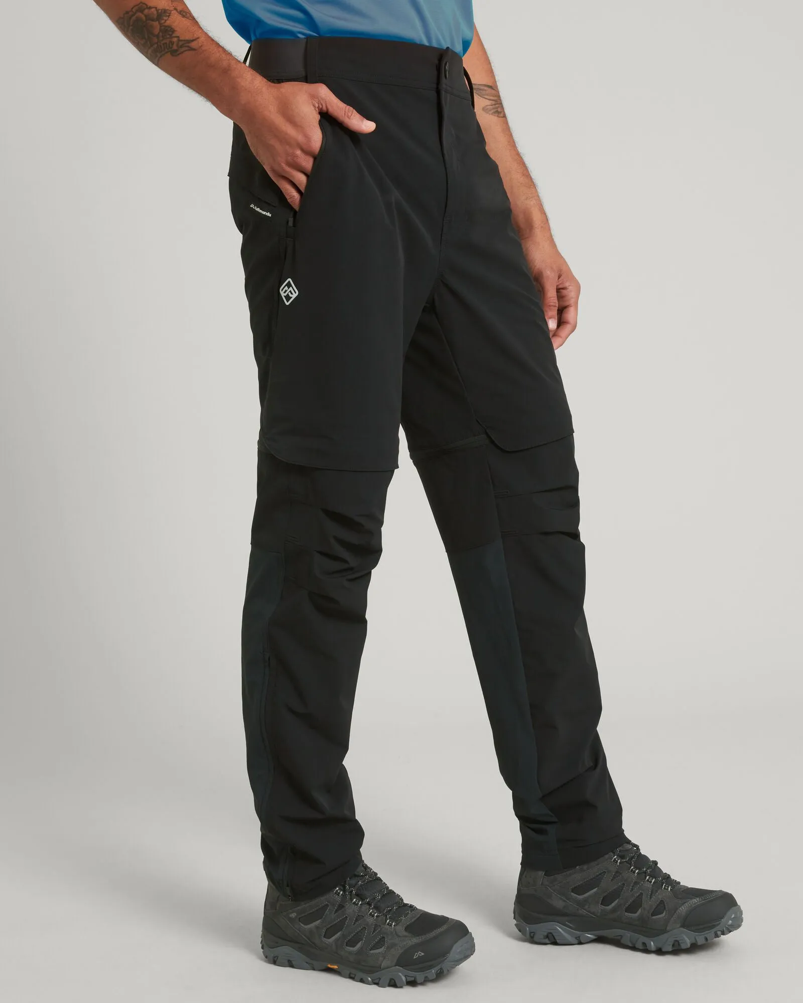 Men's ULT-Hike Convertible Pants - Black
