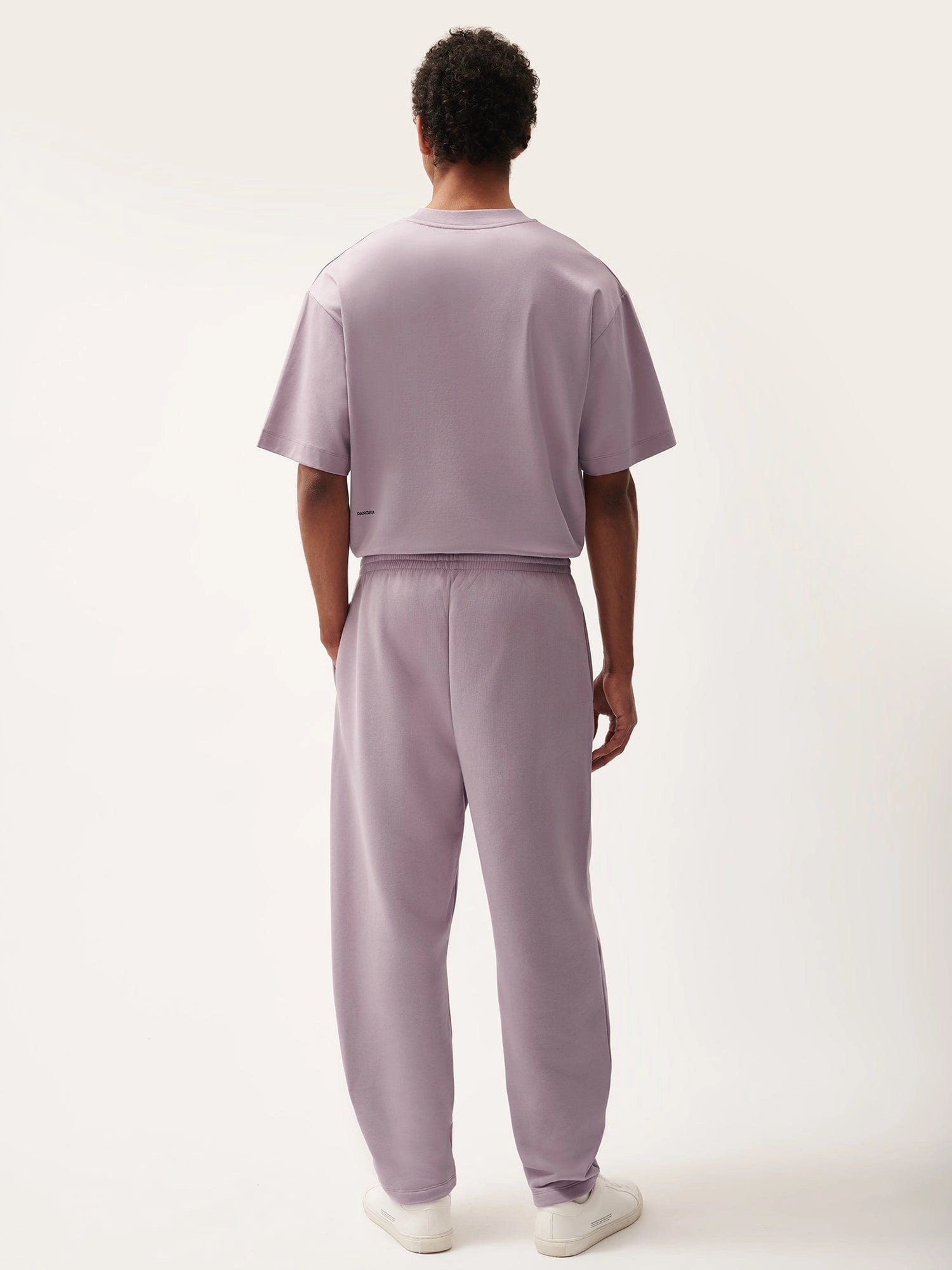 Mens DNA Barrel-Leg Track Pants—raisin purple