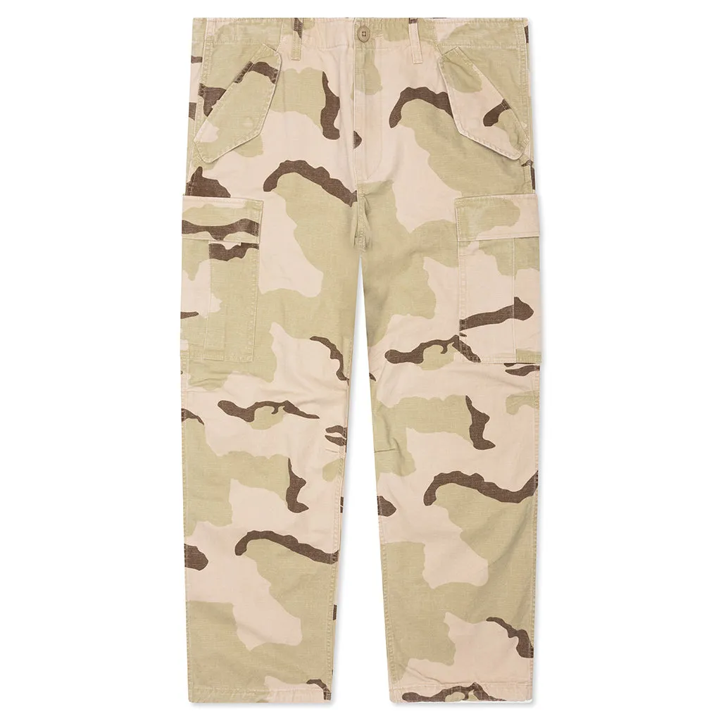 Military Cargo Pant Ripstop - Sand Camo