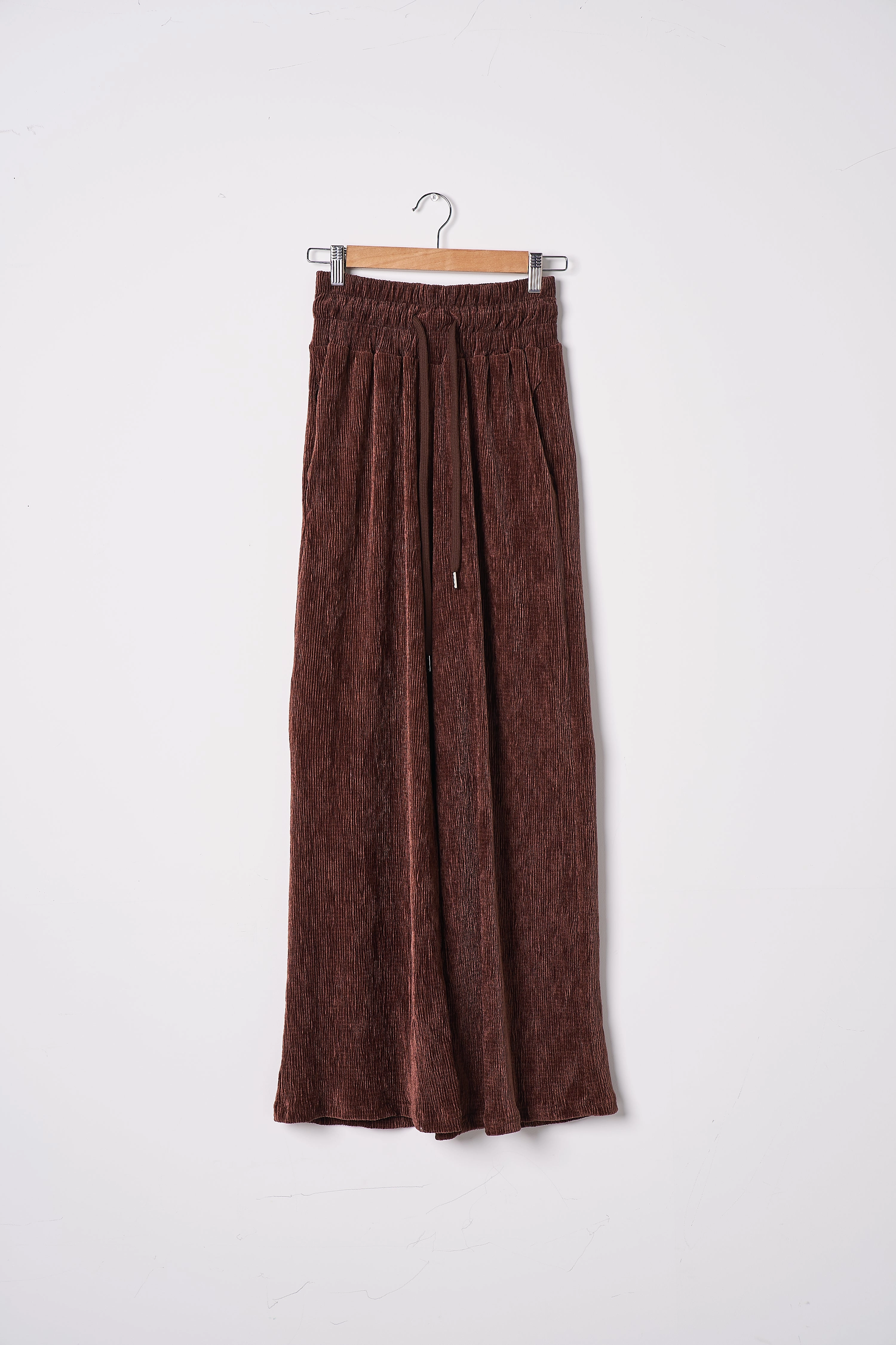 Milla Velour Wide Leg Pants