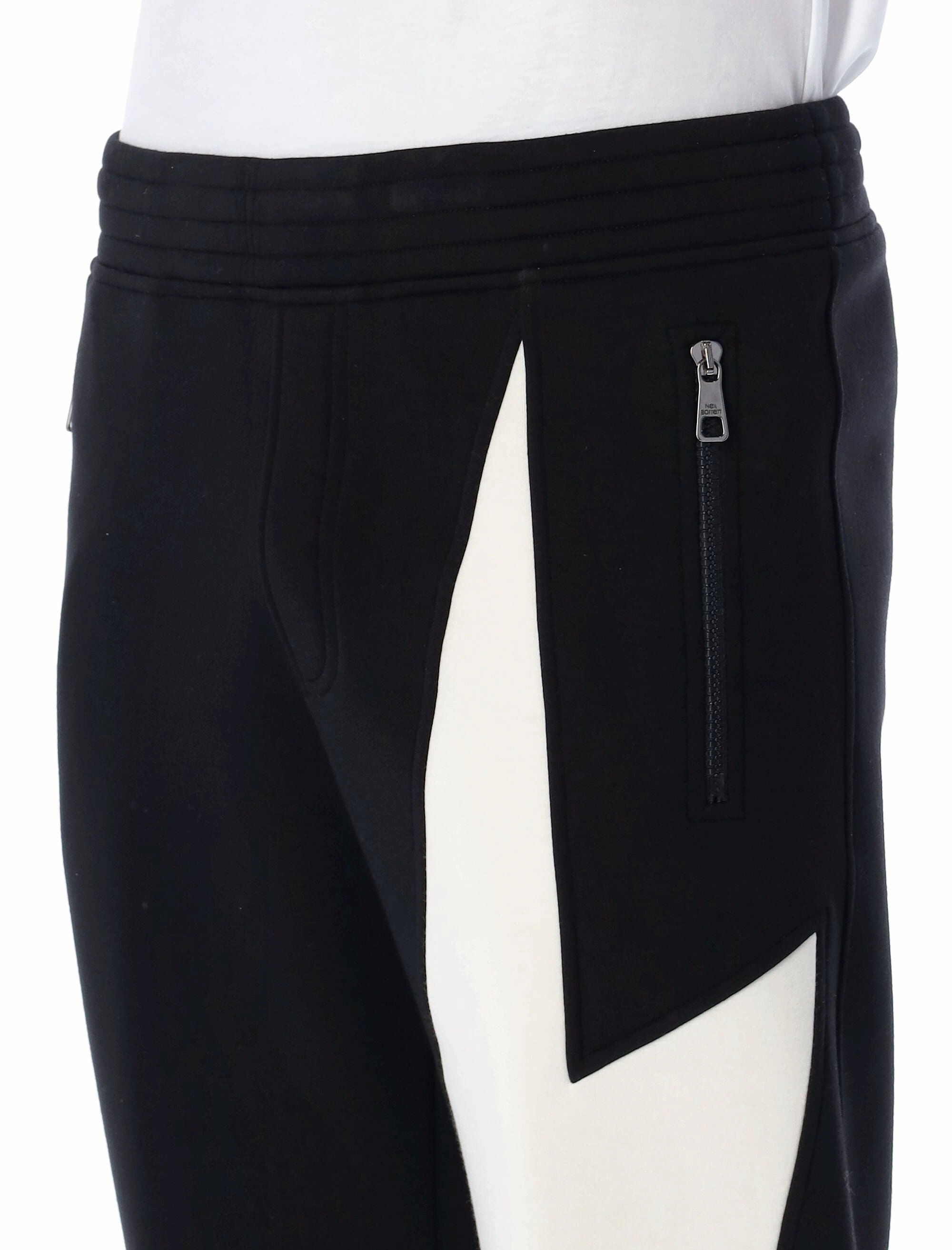 Neil Barrett Thunderbolt Print Tapered Pants