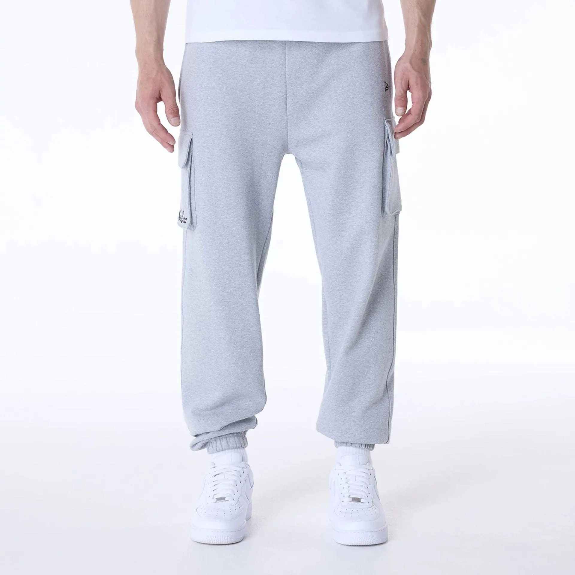 New Era Script Grey Fleece Joggers
