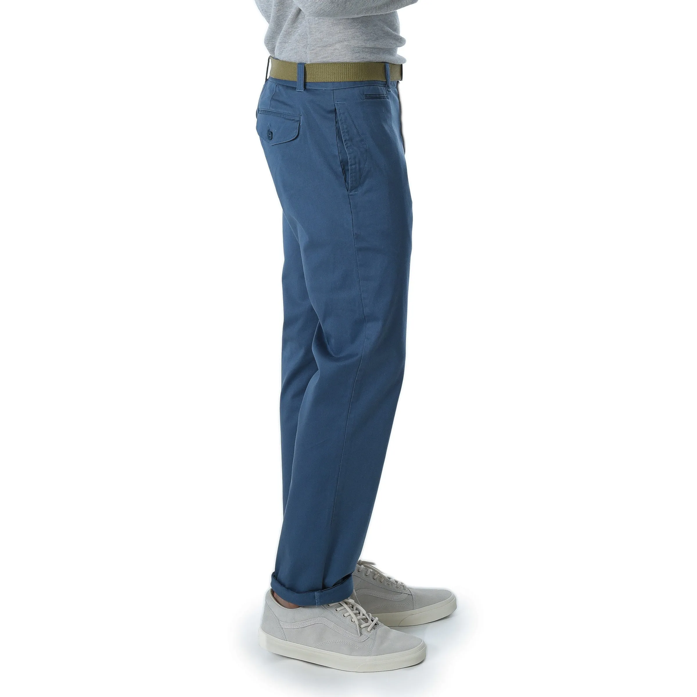 Newport Stretch Modern Fit Chino - Med Blue (Final Sale)*