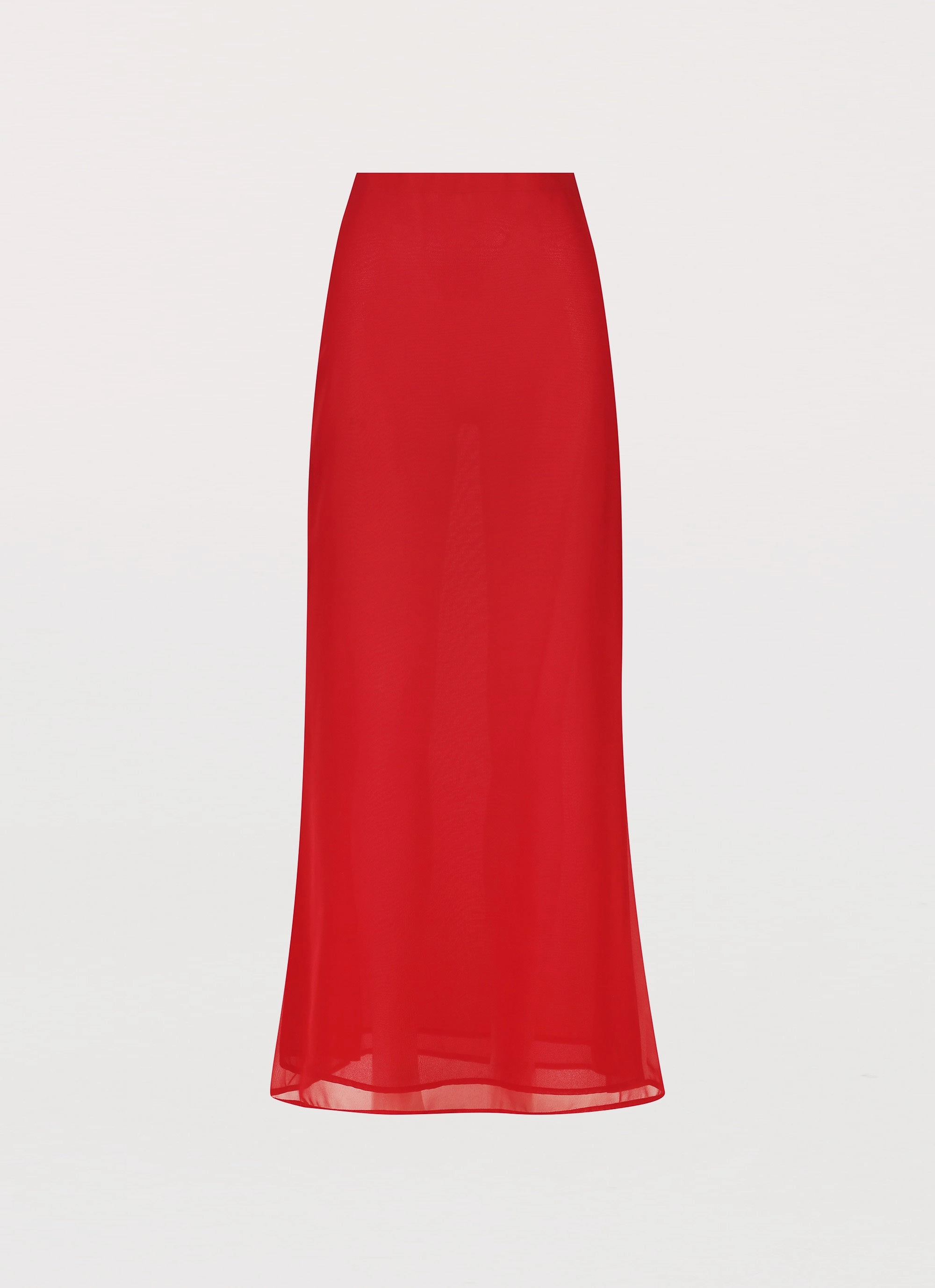 Nightfall Maxi Skirt - Rouge Red