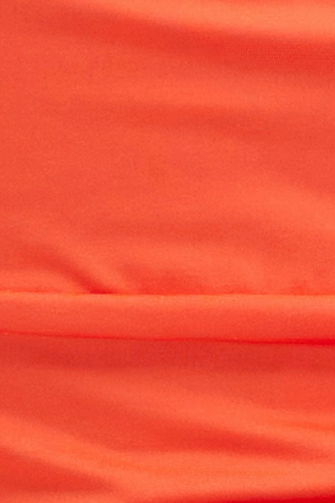 Orange Bandeau Top Boob Tube Twist