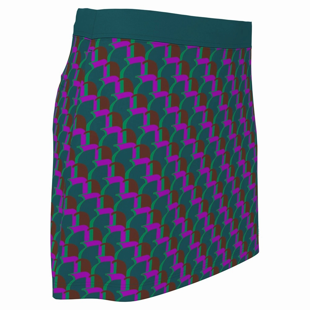 Original Penguin Printed 16 Golf Skort Chesapeake Bay - FA24 Women