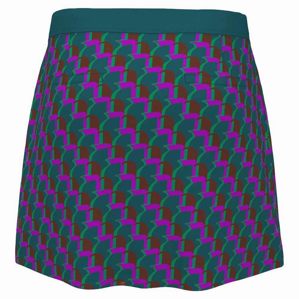 Original Penguin Printed 16 Golf Skort Chesapeake Bay - FA24 Women