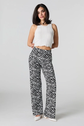 Pantalon habillé en crêpe
