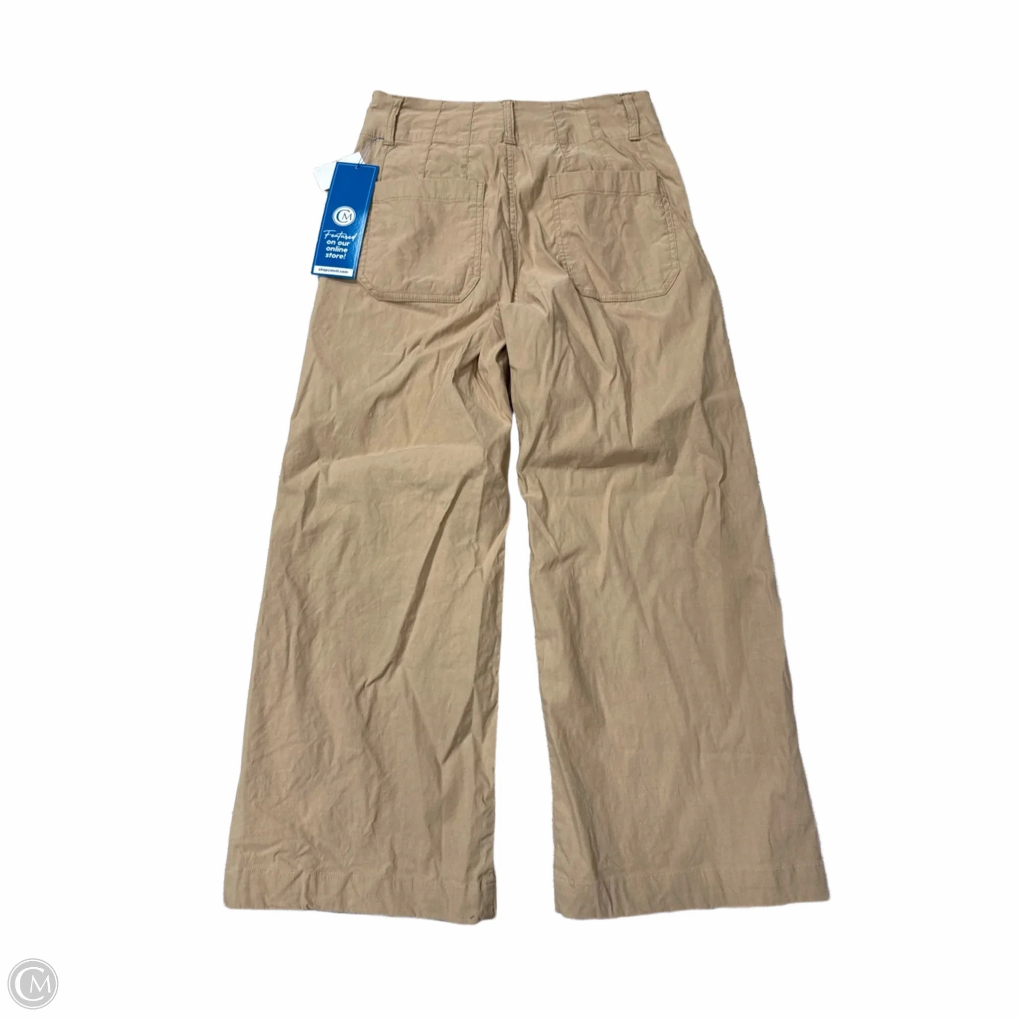Pants Wide Leg By Maeve In Tan, Size: 2