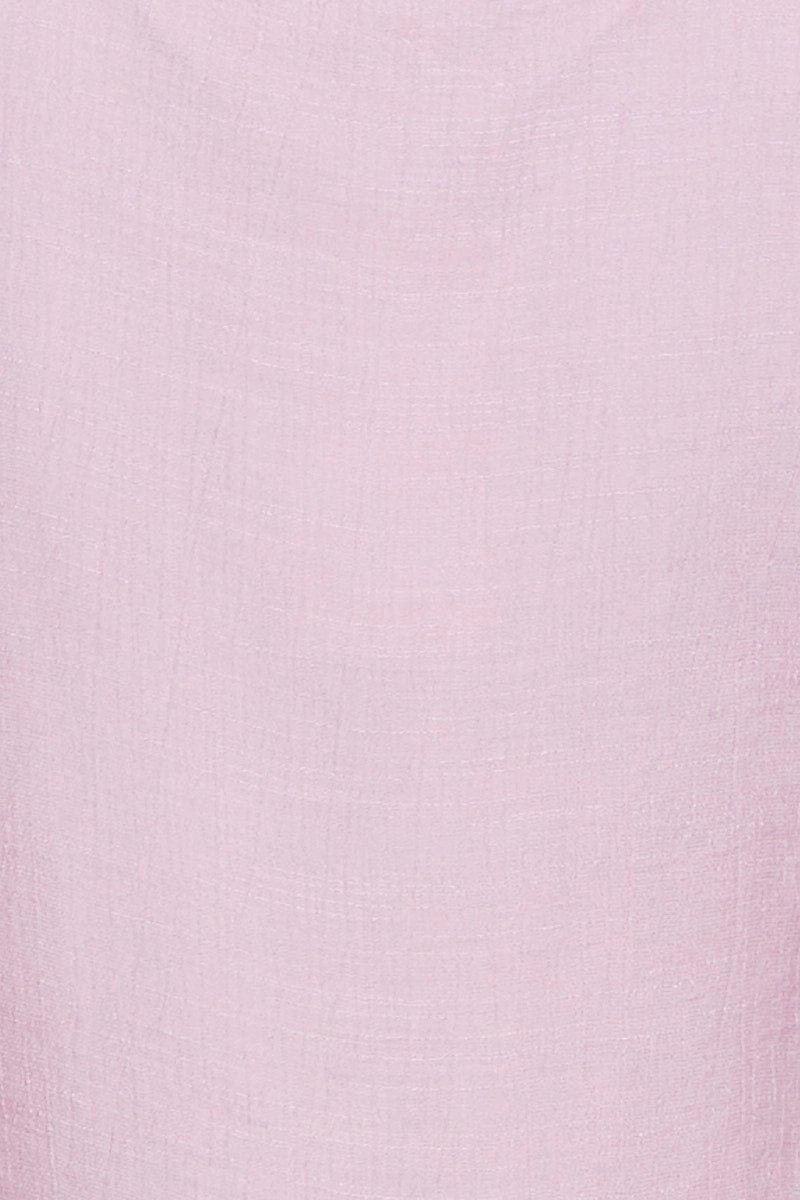 Pink A Line Dress Mini
