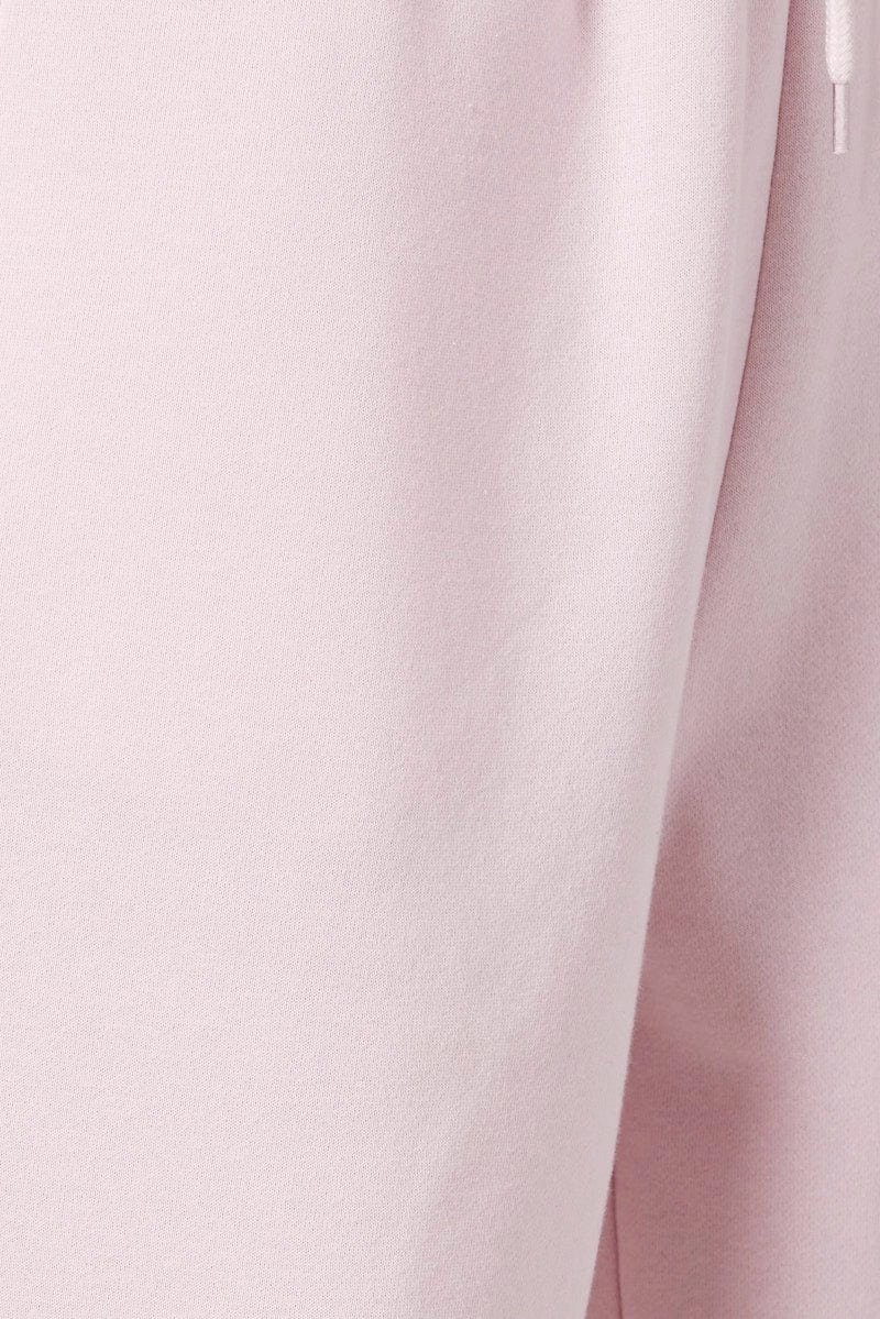 Pink Track Pants Wide Leg Pants