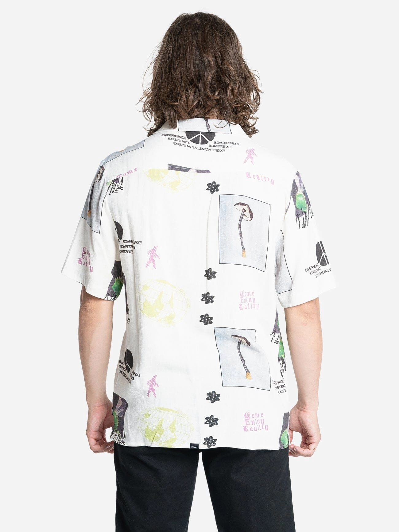 Reality Check Bowling Shirt - Natural