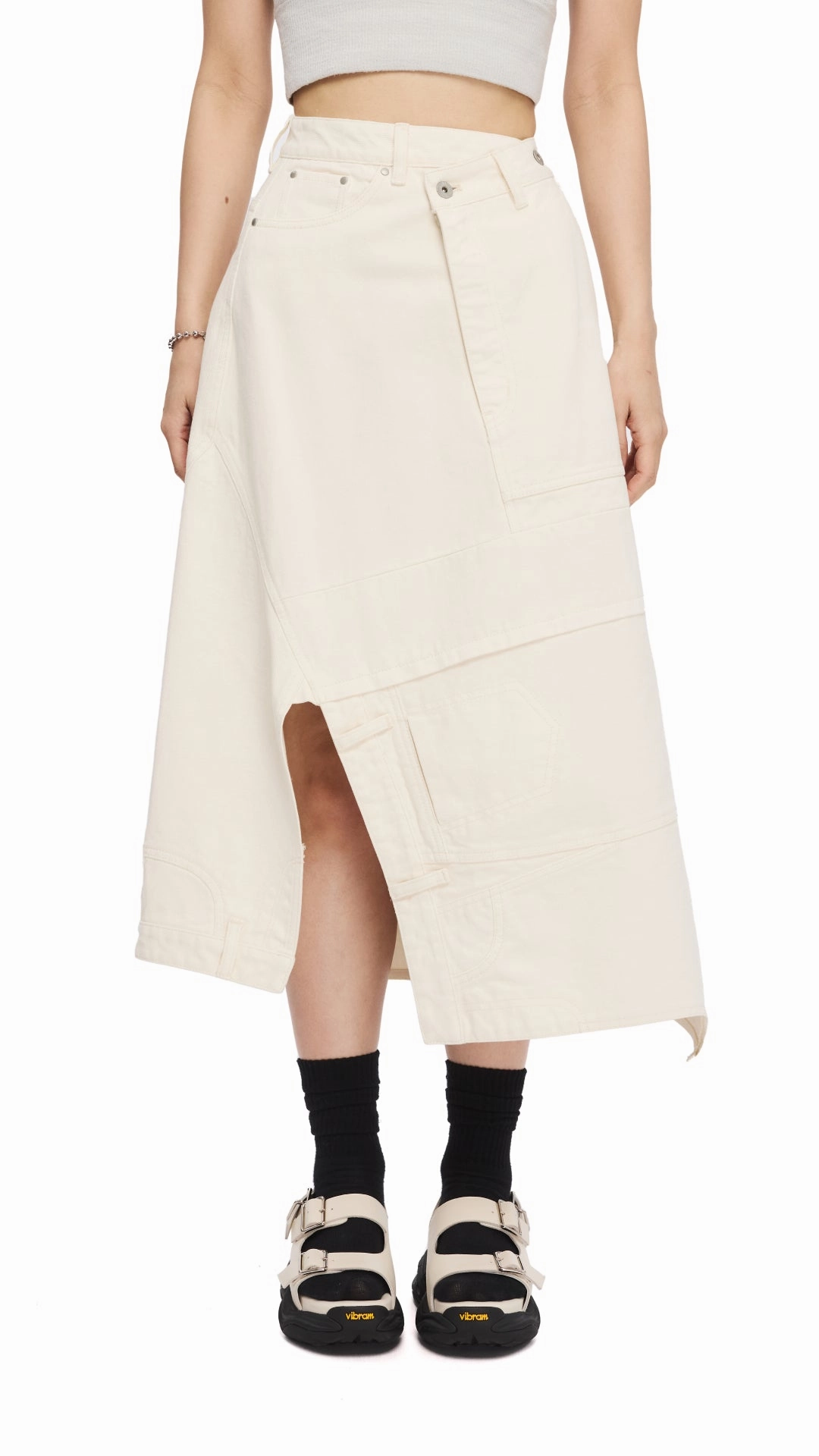 Rebuilt Denim Skirt