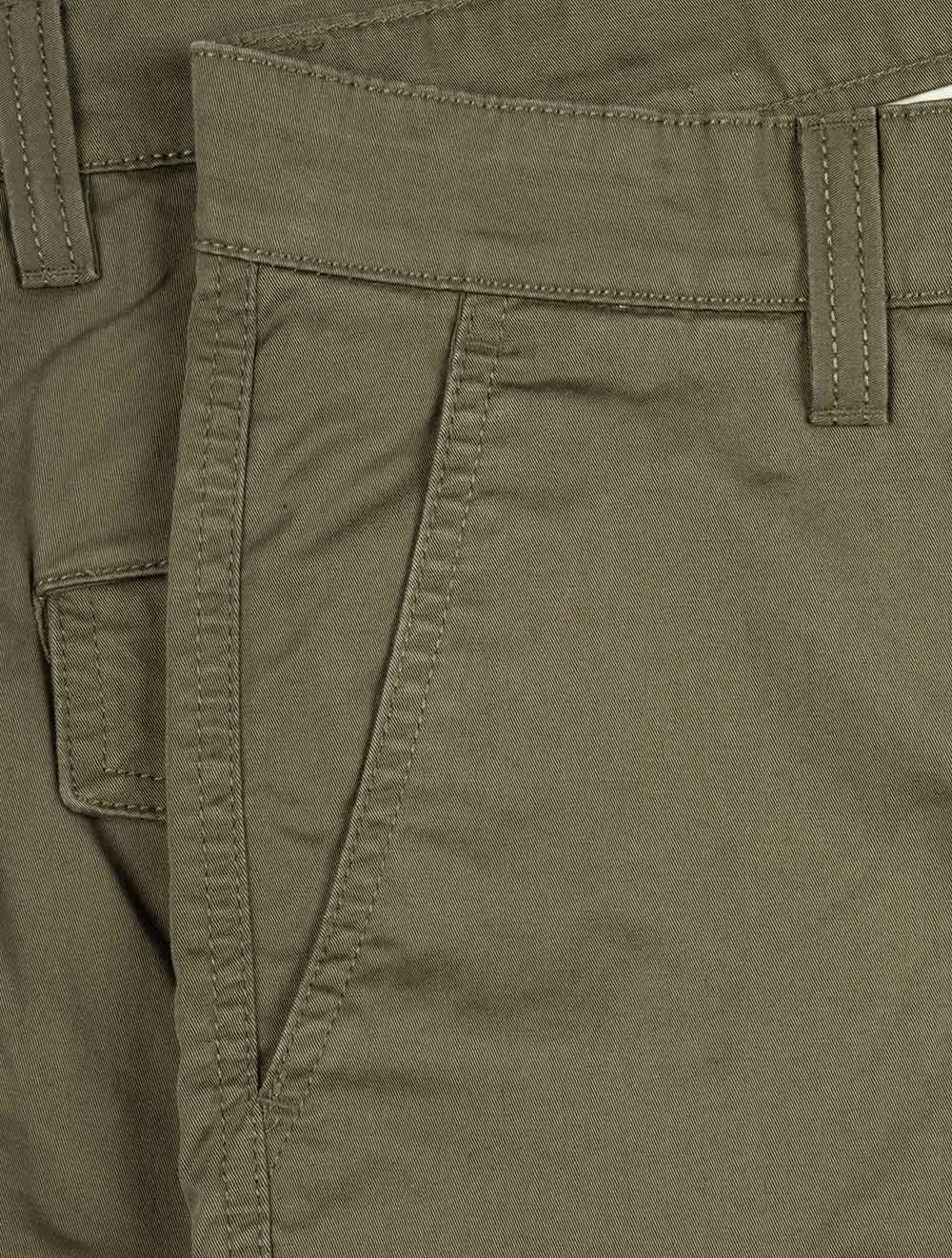 Relaxed Twill Cargo Shorts Juniper Green