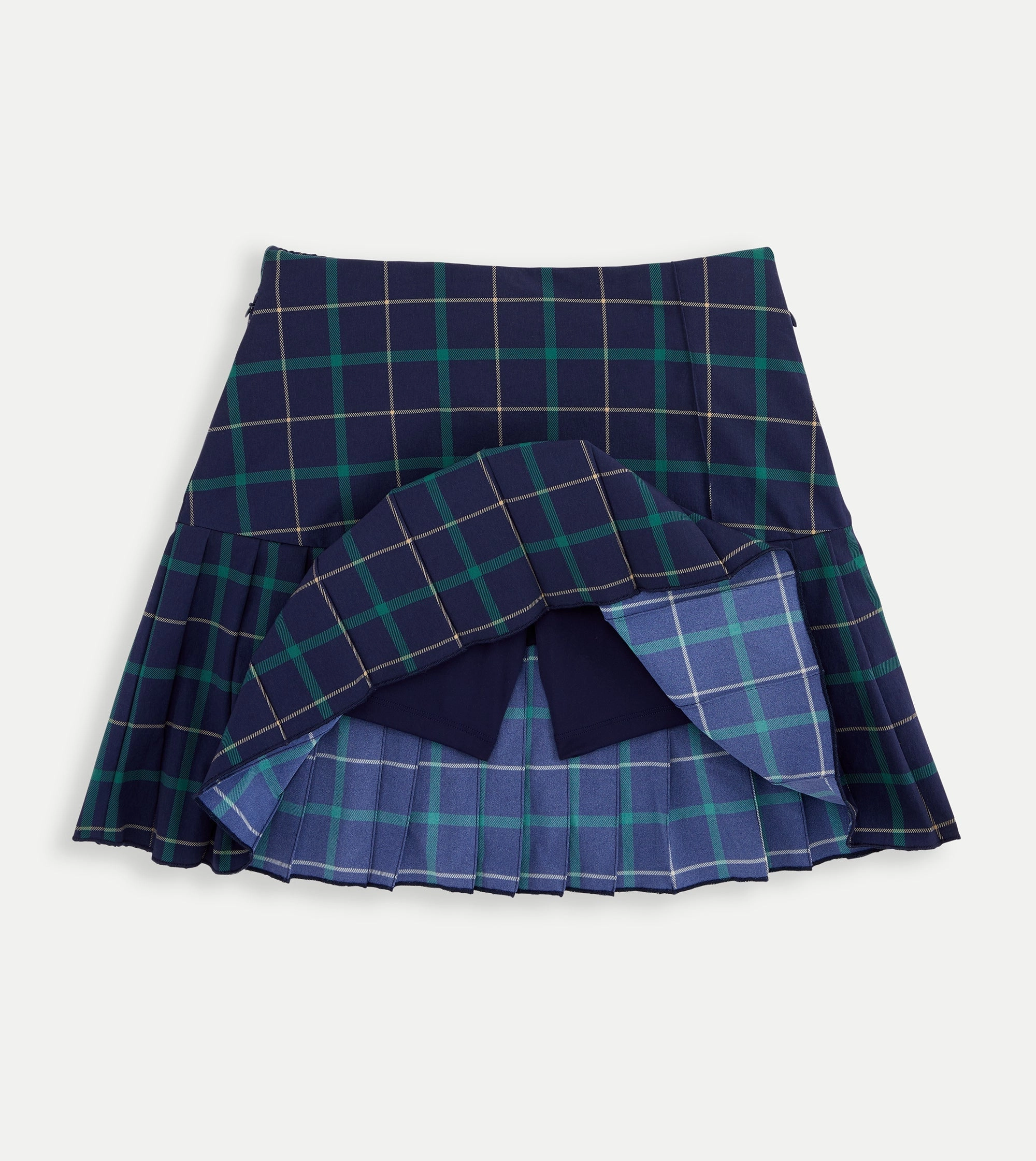 Renwick Plaid Pleated Skort
