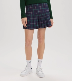 Renwick Plaid Pleated Skort