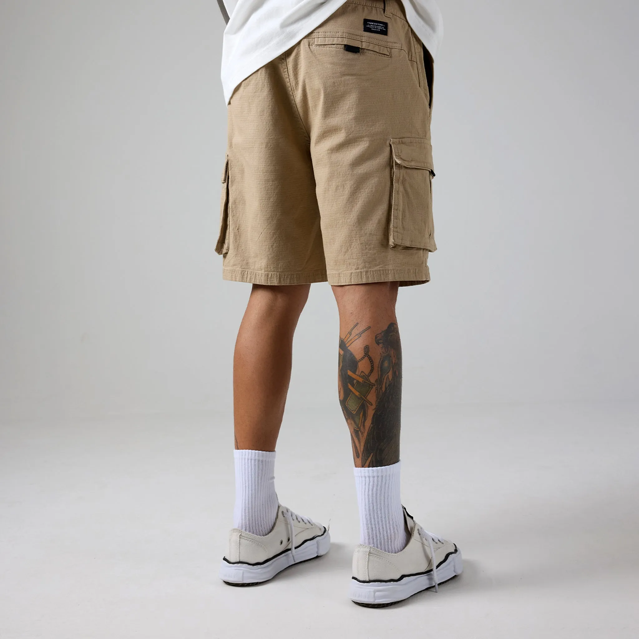 Ripstop Cargo Short | Stone
