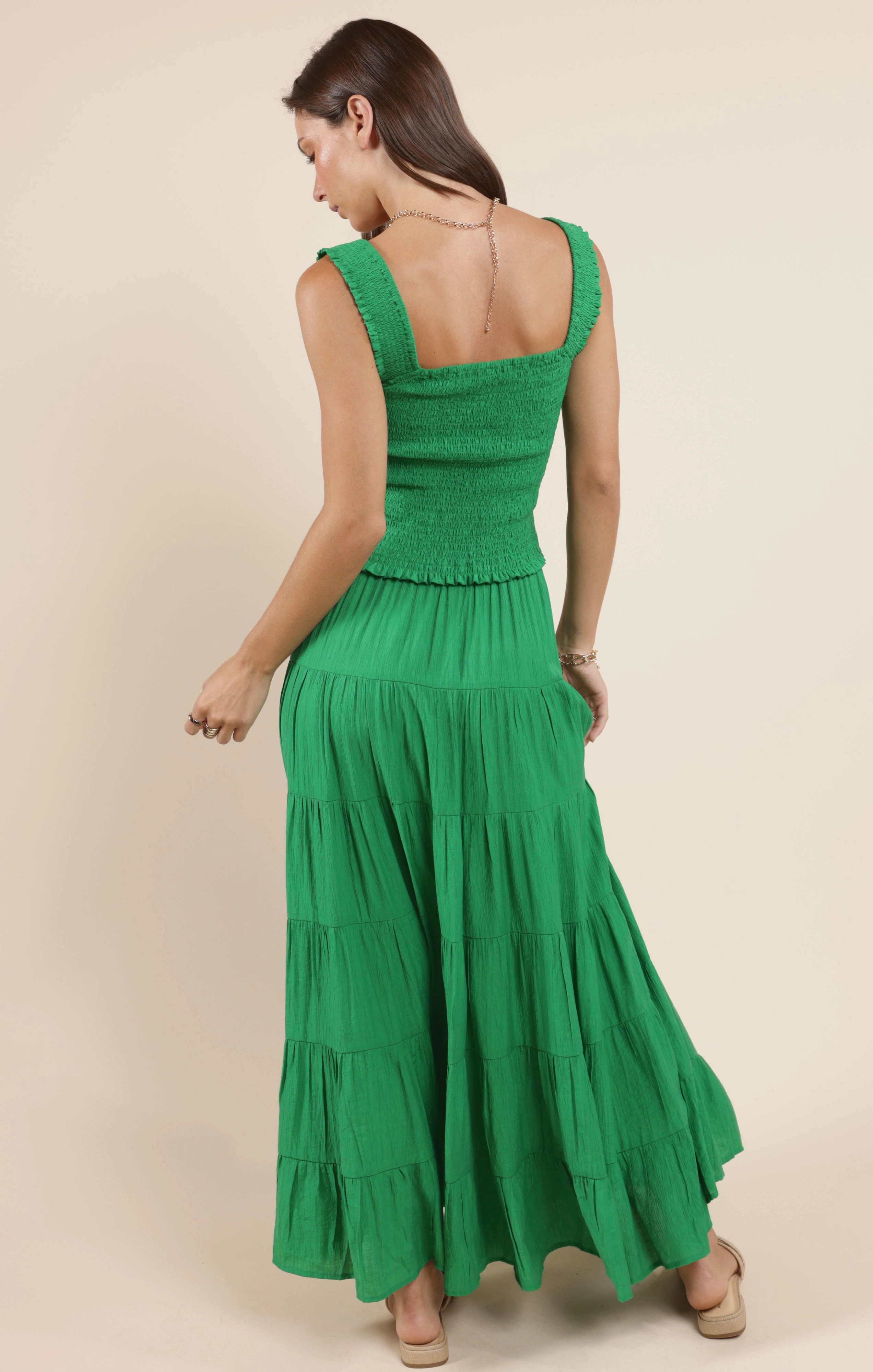 Sadie And Sage Socialize 2Way Maxi Skirt Or Midi Dress