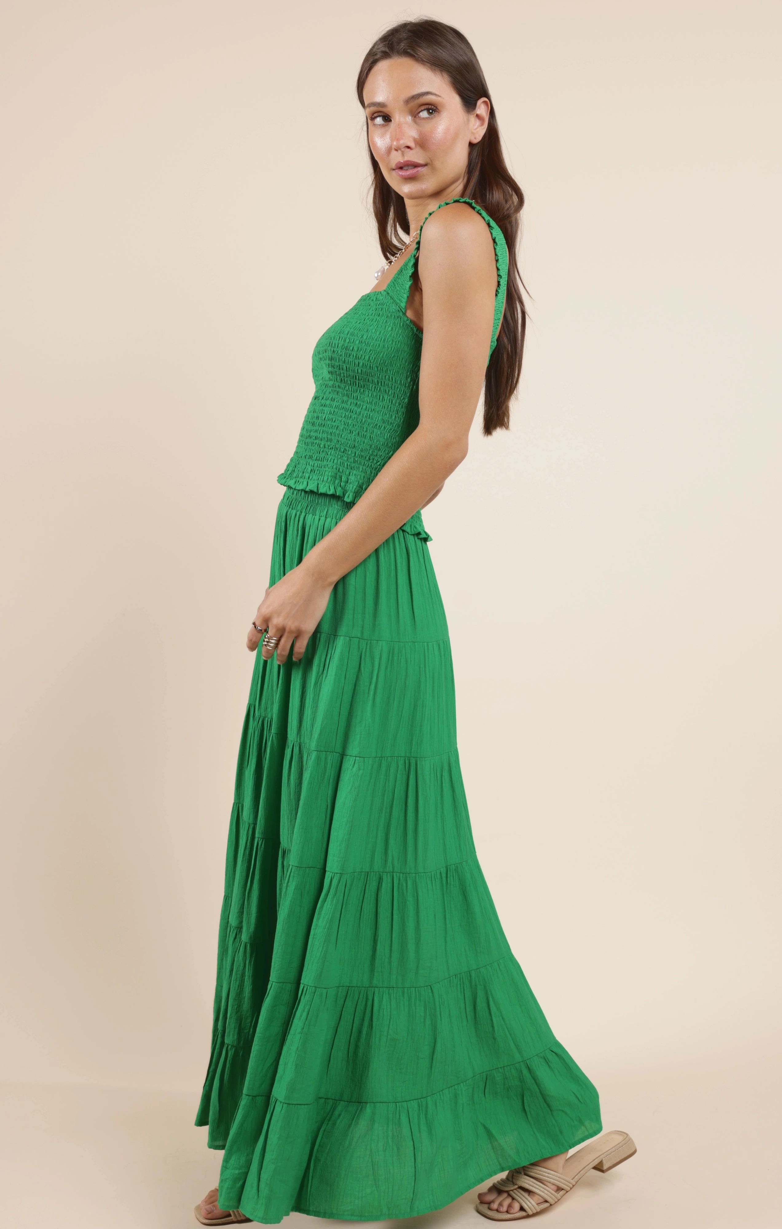 Sadie And Sage Socialize 2Way Maxi Skirt Or Midi Dress