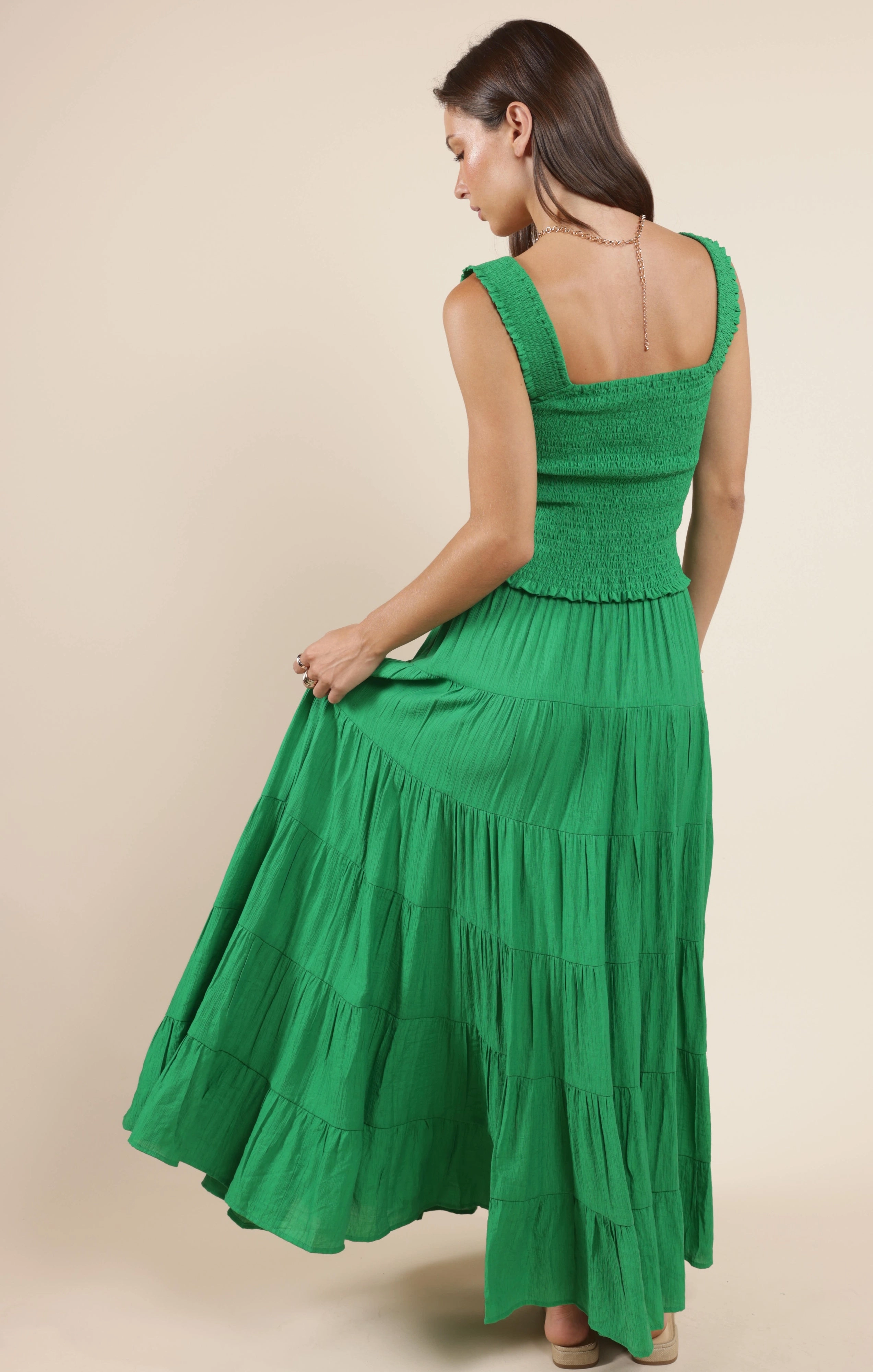 Sadie And Sage Socialize 2Way Maxi Skirt Or Midi Dress