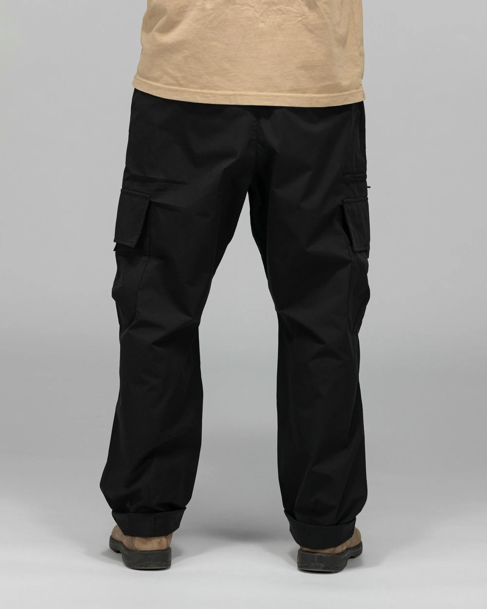 Shore Tech Cargo Pants - Black