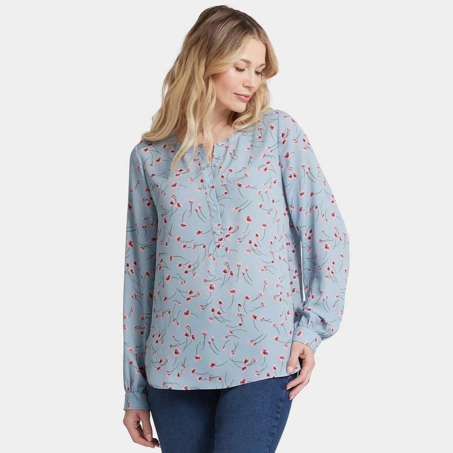 Simone Blouse - Mountain Petals