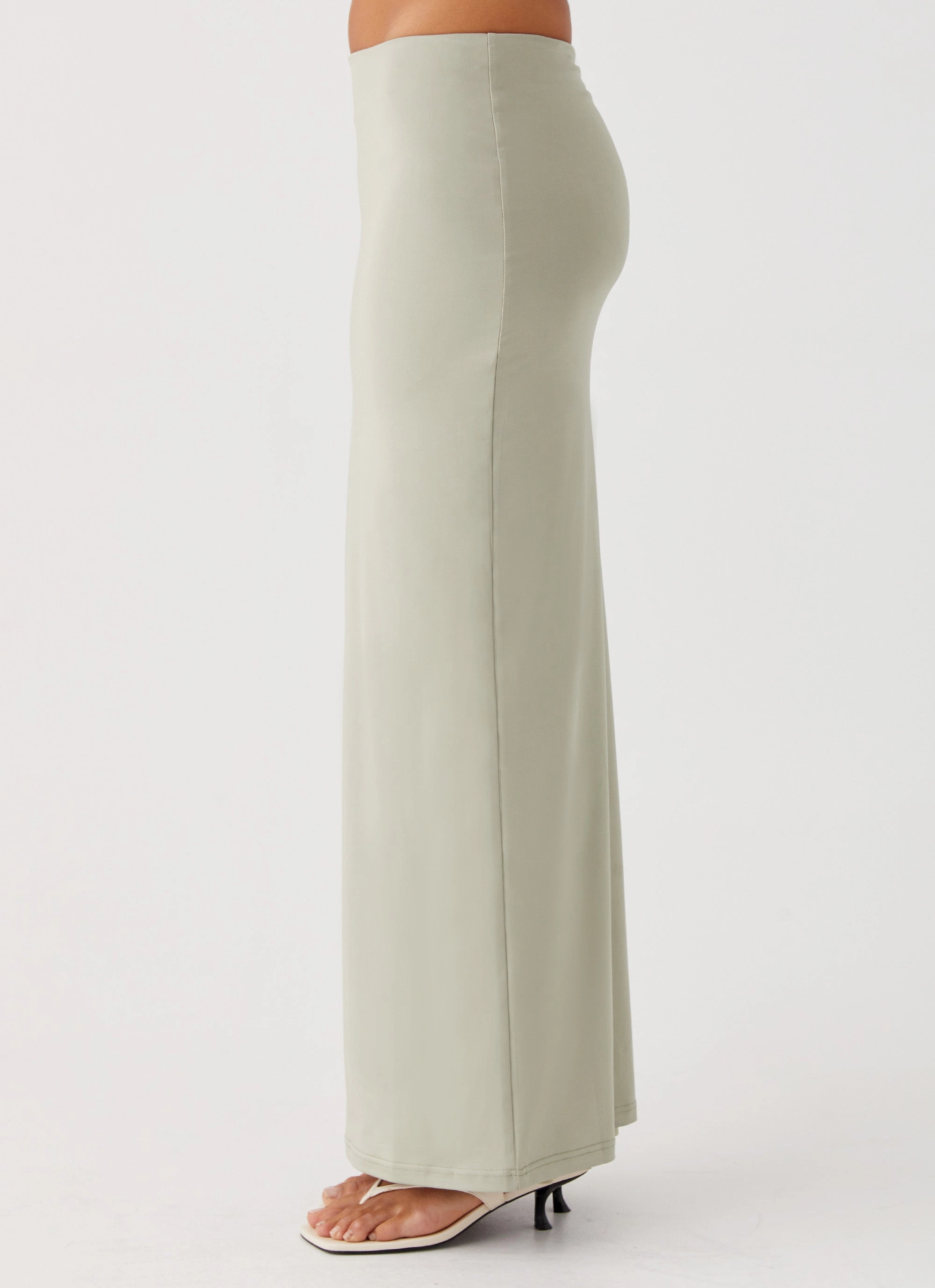 Solace Soul Maxi Skirt - Sage