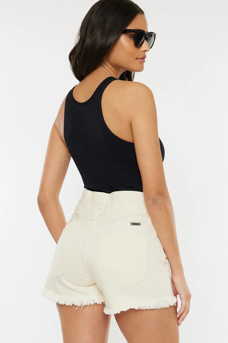 Solstice Ultra High Rise Tie-Belt Shorts
