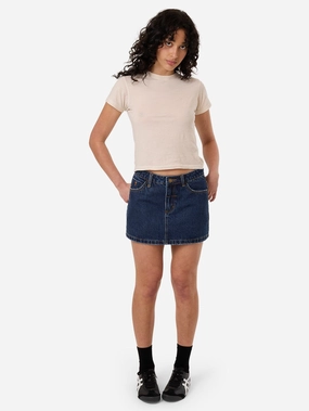 Sophie Skirt - Rinsed Ink