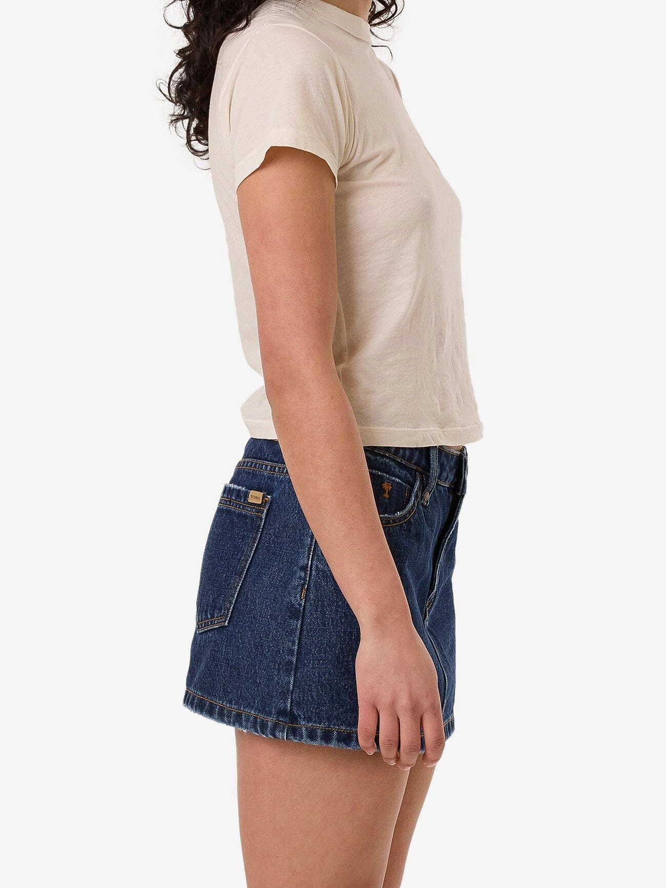 Sophie Skirt - Rinsed Ink
