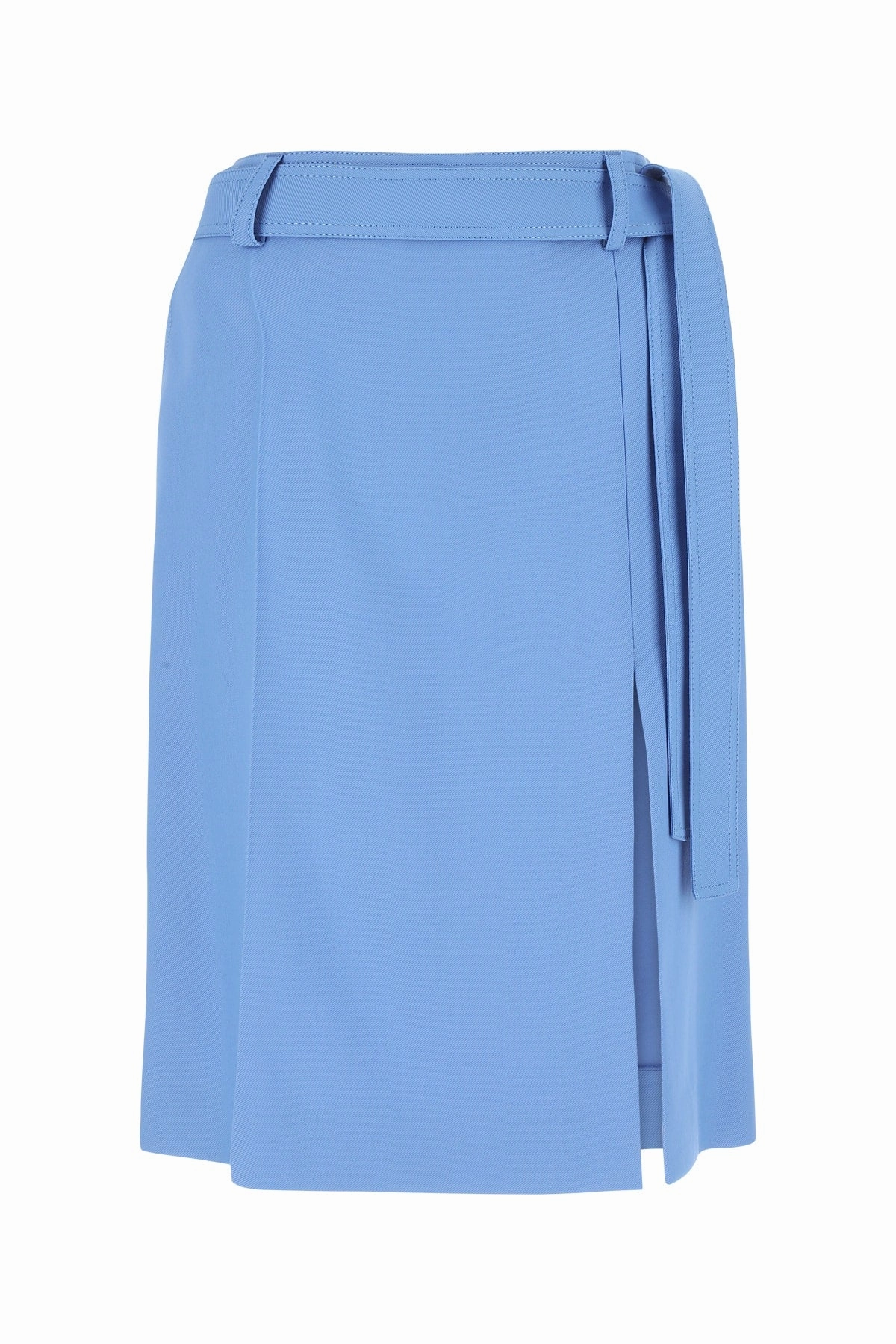 Stella McCartney Belted-Waist Midi Skirt